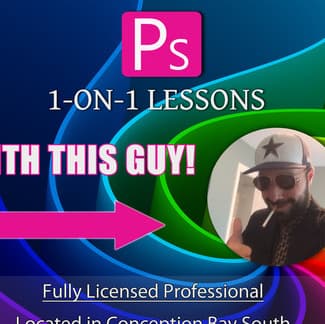 1-on-1 Photoshop lessons
